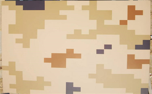 静海荒漠迷彩漆喷涂